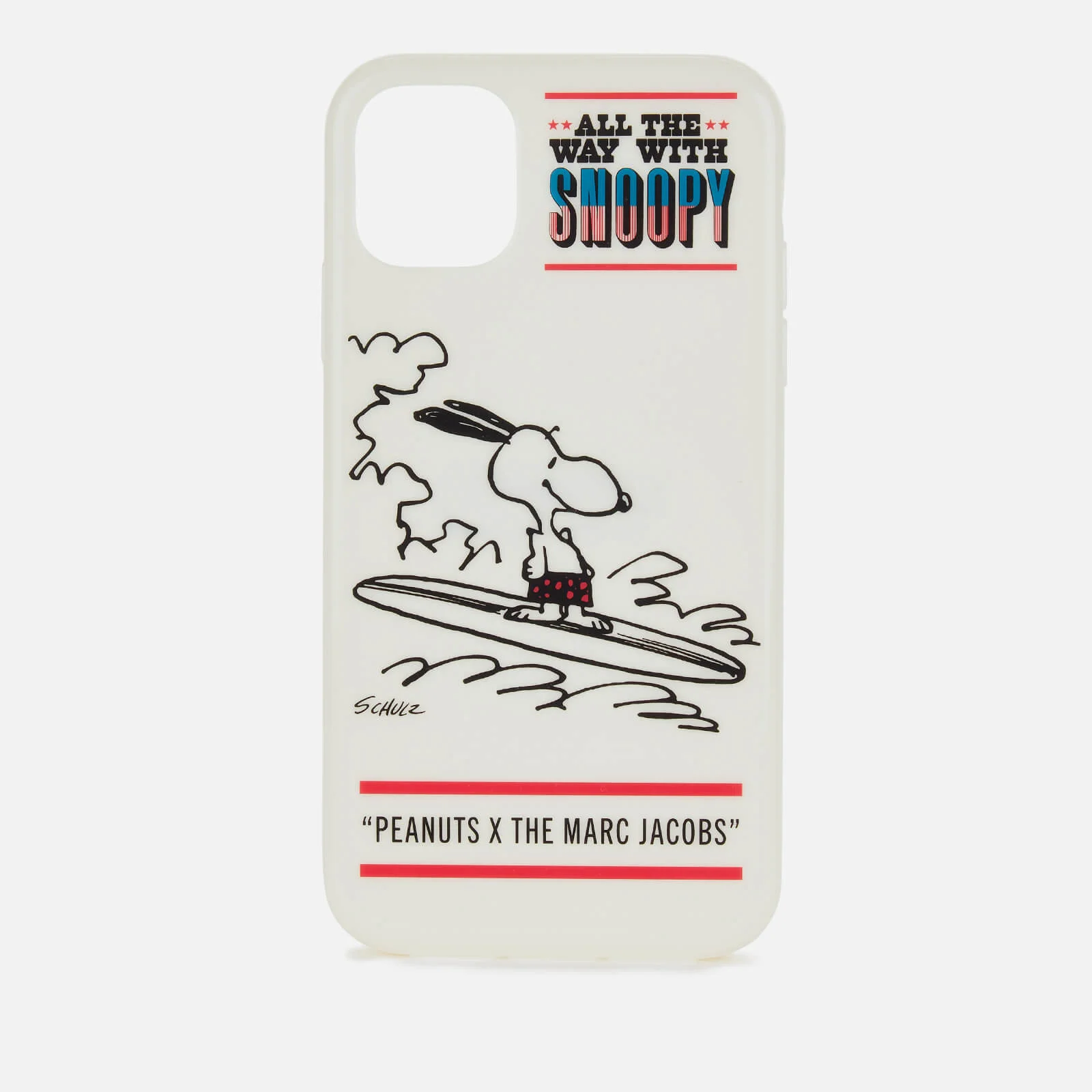 Marc Jacobs Women's Peanuts Americana iPhone 11 Case - White Multi Image 1