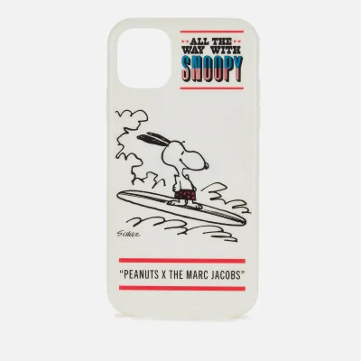 Marc Jacobs Women's Peanuts Americana iPhone 11 Case - White Multi