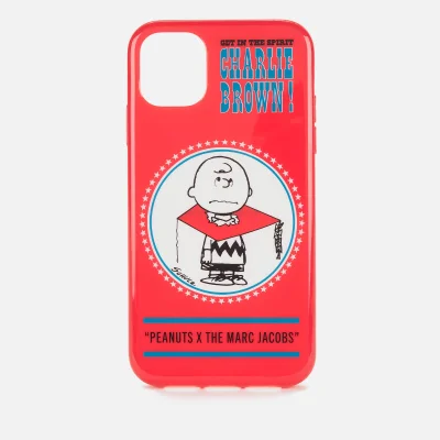 Marc Jacobs Women's Peanuts Americana iPhone 11 Case - Red Multi
