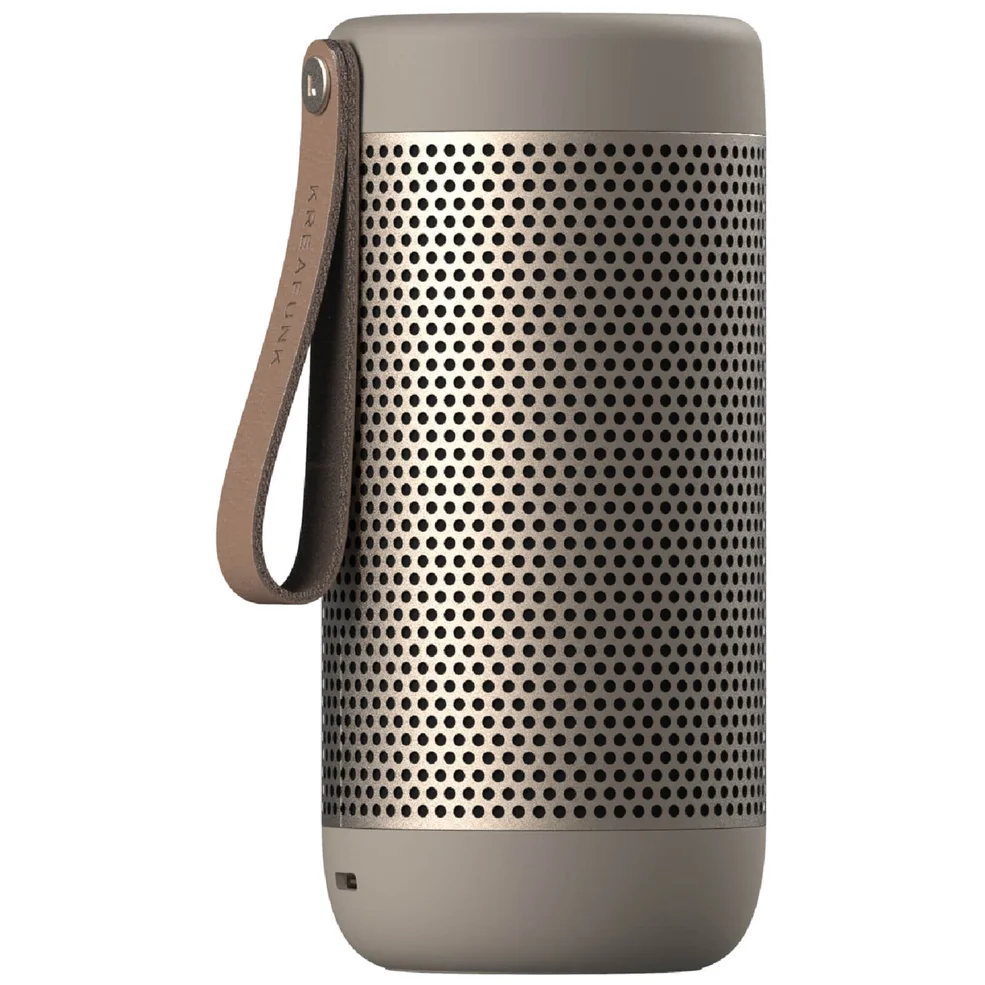 Kreafunk aCOUSTIC Bluetooth Speaker - Ivory Sand Image 1