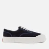 Good News Men's Opal Cord Sustainable Trainers - Navy - Image 1