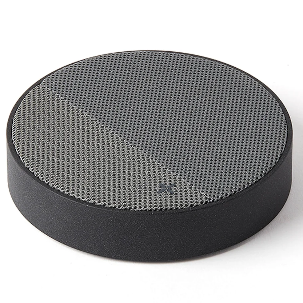 Lexon Oslo Energy Wireless Charger and Bluetooth Speaker - Grey Image 1