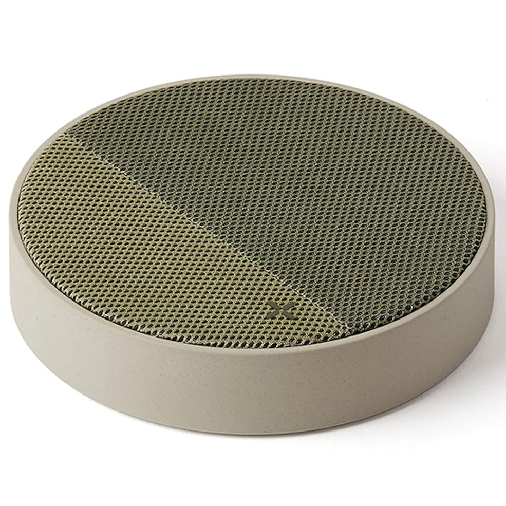 Lexon Oslo Energy Wireless Charger and Bluetooth Speaker - Green Image 1
