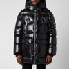 Mackage Men's Kendrick Medium Down Hooded Long Coat - Black - Image 1