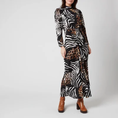 RIXO Women's Dani Dress - Animal Kingdom