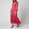 RIXO Women's Becky Dress - Mystic Bloom Red - Image 1
