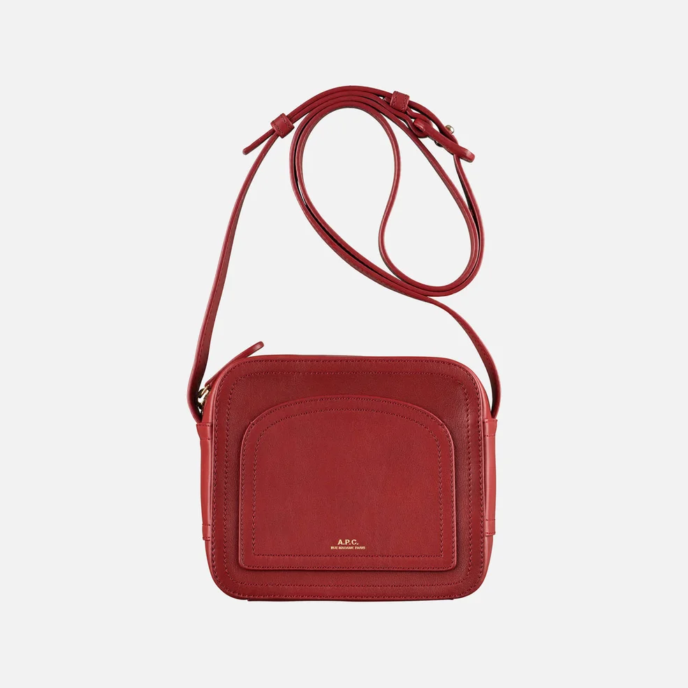 A.P.C. Women's Louisette Bag - Dark Red Image 1