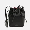 Mansur Gavriel Women's Mini Mini Bucket Bag - Black/Flamma - Image 1