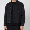 YMC Men's Garment Dye Pinstripe Twill Pinkley Jacket - Black - Image 1