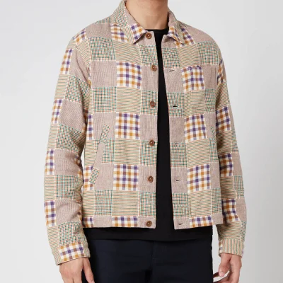 YMC Men's Griffon Check Flannel Bowling Shirt - Multi