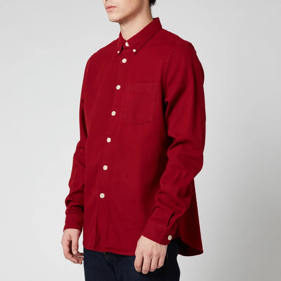 PS Paul Smith Men's Tailored Fit Shirt - Blood Red Image 1