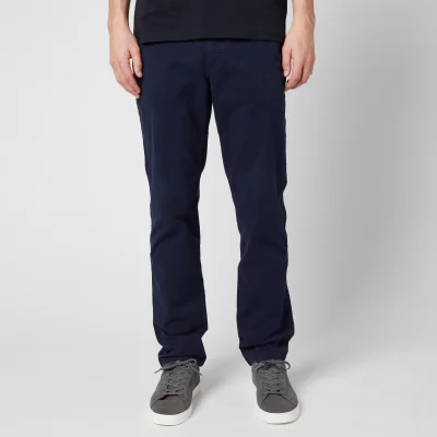 PS Paul Smith Men's Regular Fit Stitched Chinos - Dark Navy
