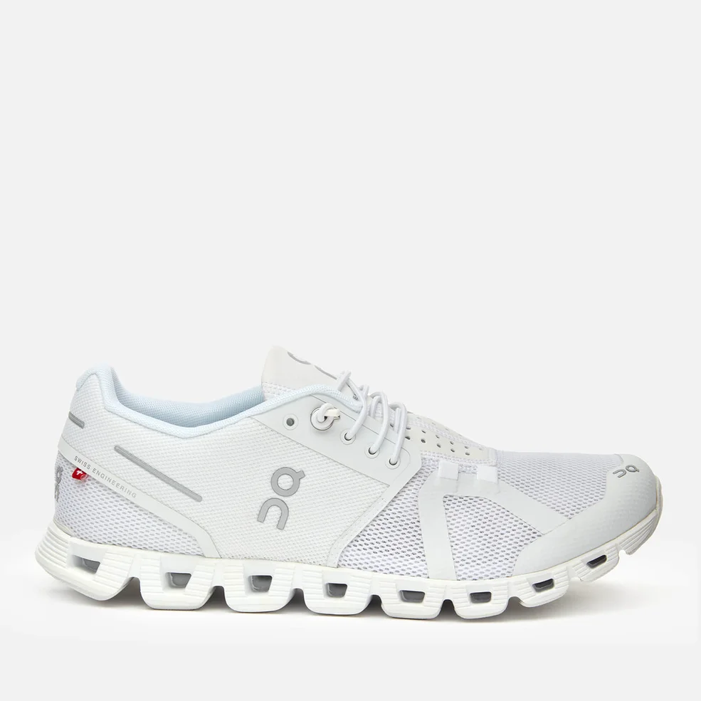 ON Women's Cloud Running Trainers - All White Image 1
