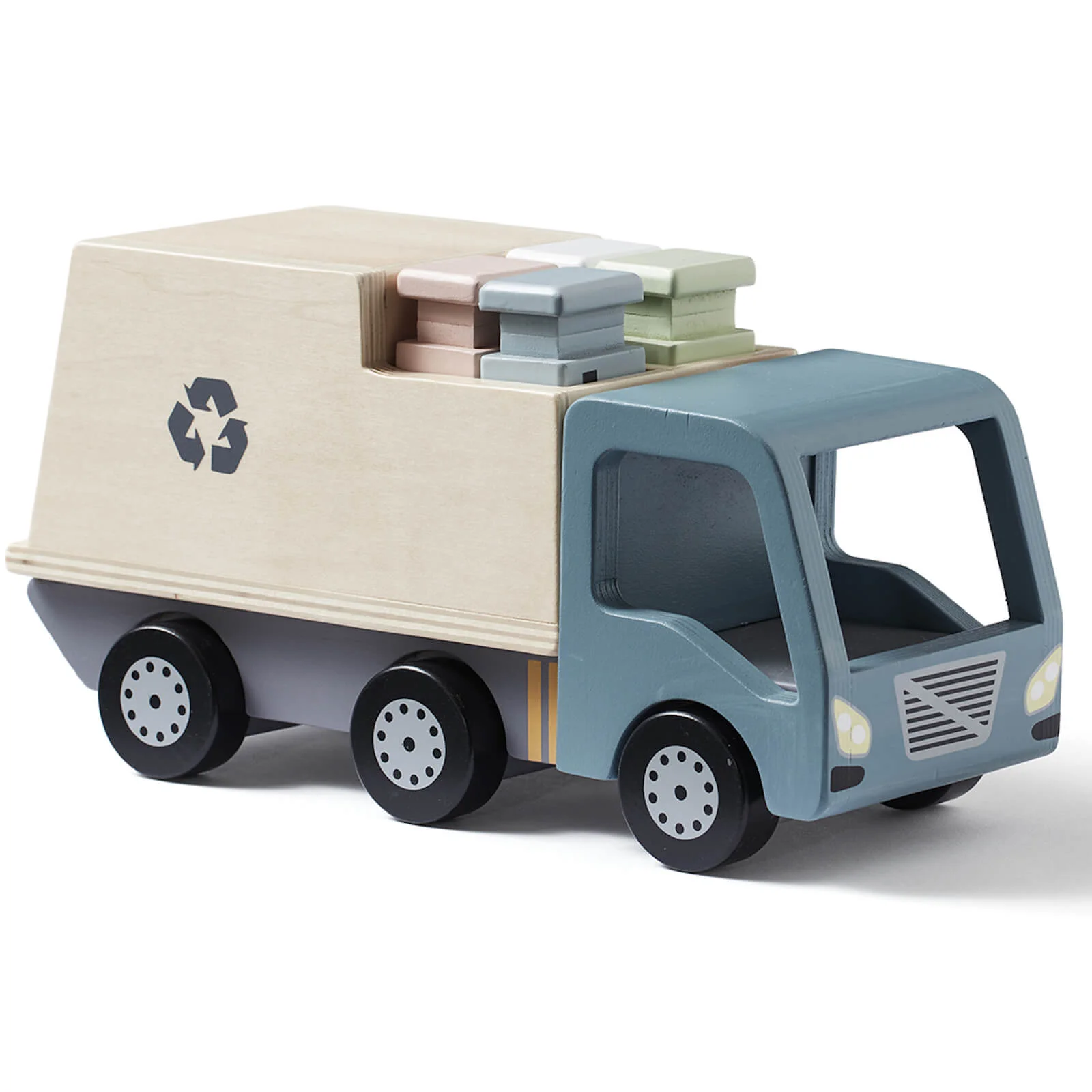 Kids Concept Garbage Truck - Grey Image 1