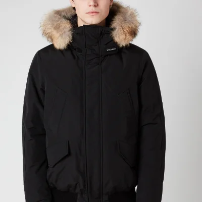 Woolrich Men's Polar Fur Collar Jacket - Black