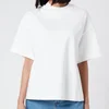 AMI Women's Heart T-Shirt - Off White - Image 1