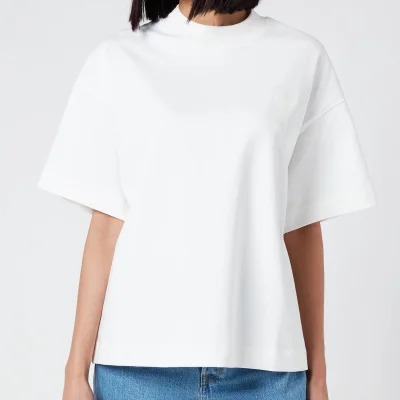 AMI Women's Heart T-Shirt - Off White