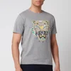 KENZO Men's Dragon Tiger Icon T-Shirt - Stone Grey - Image 1