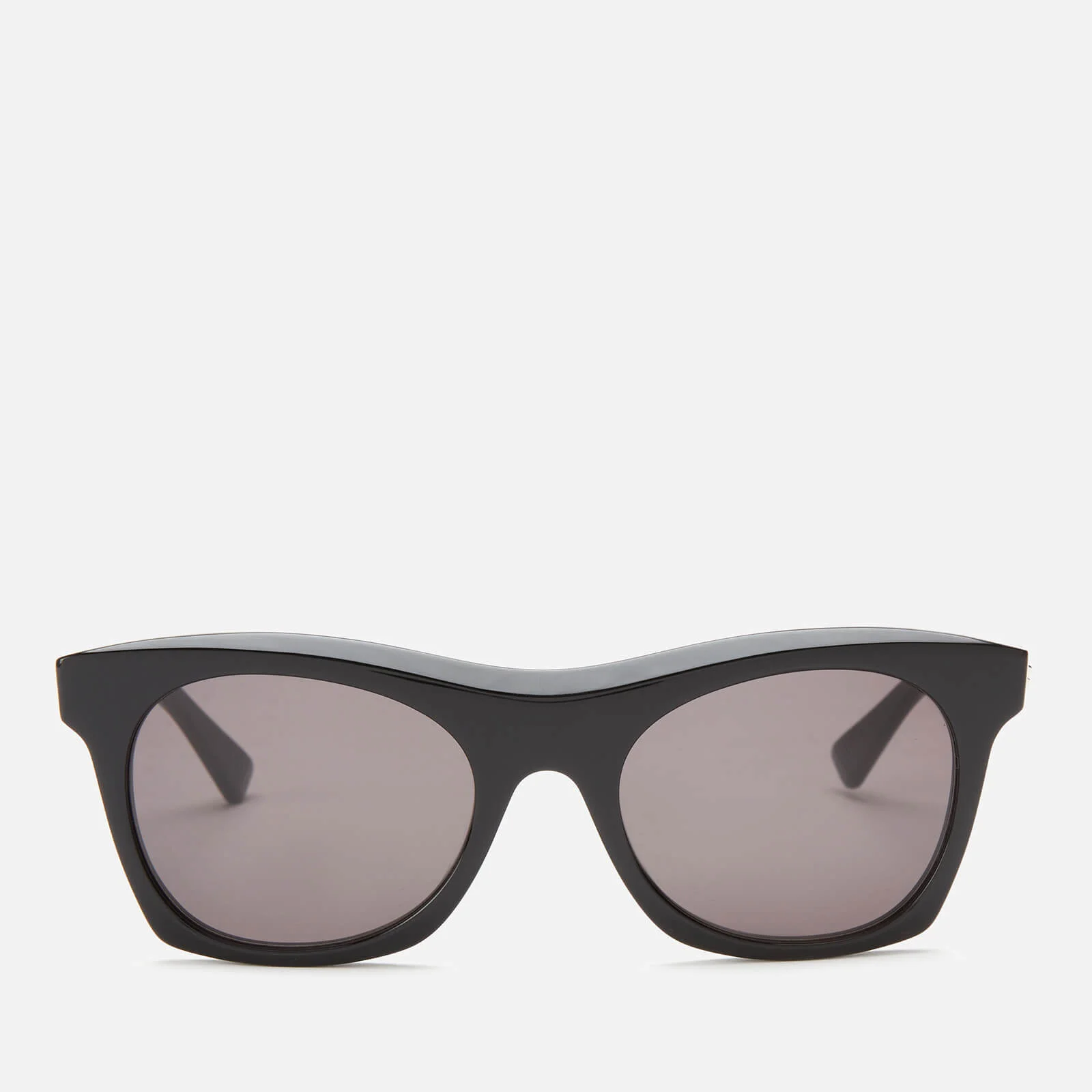 Bottega Veneta Women's Classic Acetate Sunglasses - Black/Grey Image 1