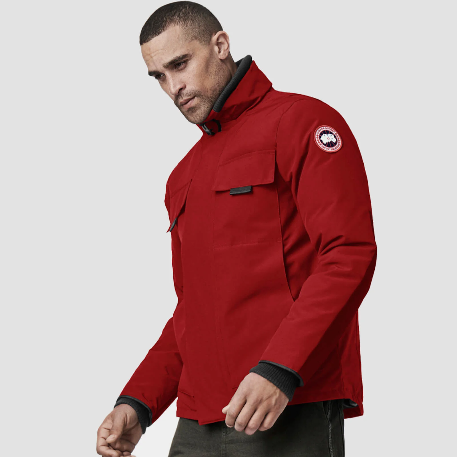 Canada Goose Men's Forester Jacket - Red Image 1