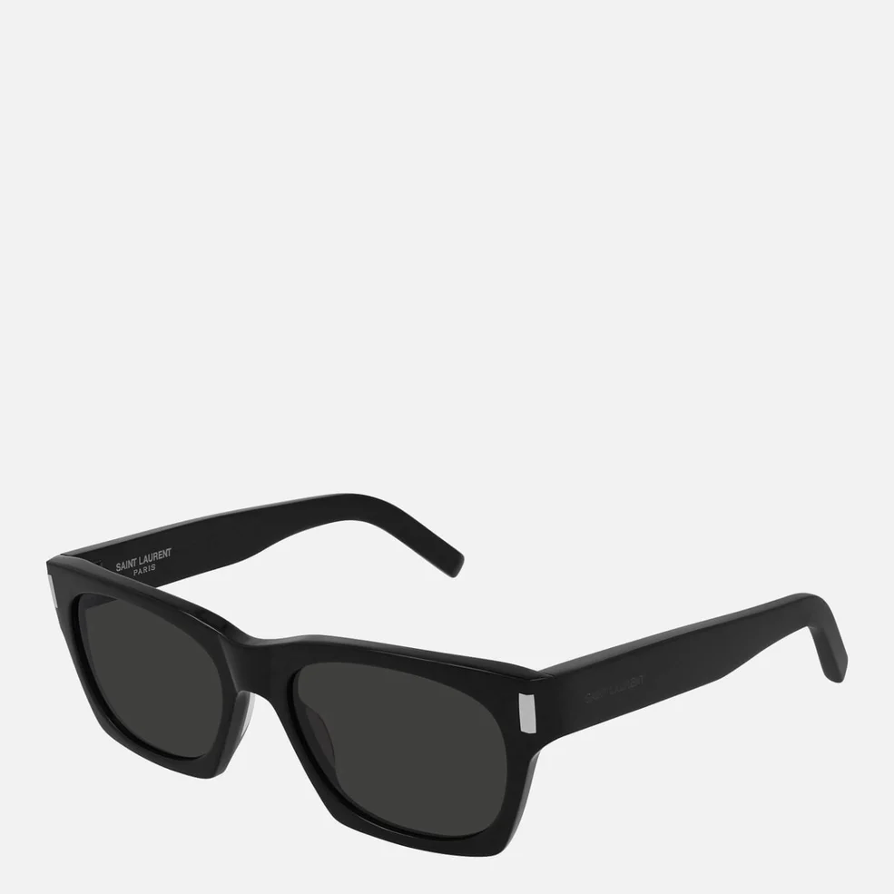 Saint Laurent Women's Rectangle Sunglasses - Black Image 1