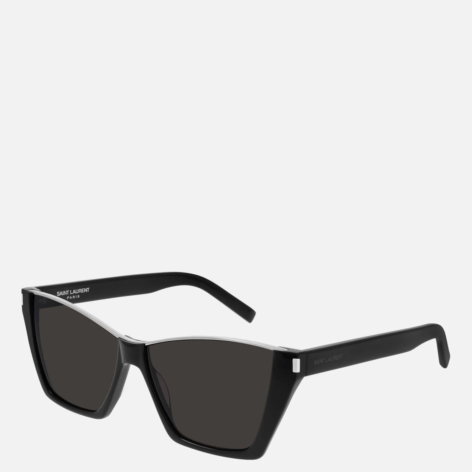 Saint Laurent Women's Kate Cat Eye Sunglasses - Black Image 1