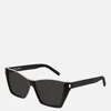 Saint Laurent Women's Kate Cat Eye Sunglasses - Black - Image 1