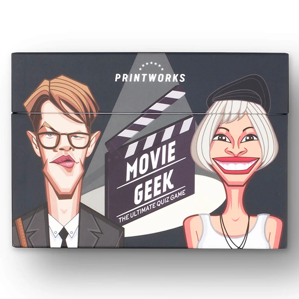 Printworks Movie Geek Trivia Game Image 1