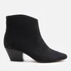 Isabel Marant Women's Dacken Suede Heeled Ankle Boots - Faded Black - Image 1