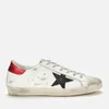 Golden Goose Women's Superstar Leather Trainers - Ice/White/Black/Red - Image 1