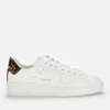 Golden Goose Women's Pure Star Leather Chunky Trainers - White/Leopard - Image 1