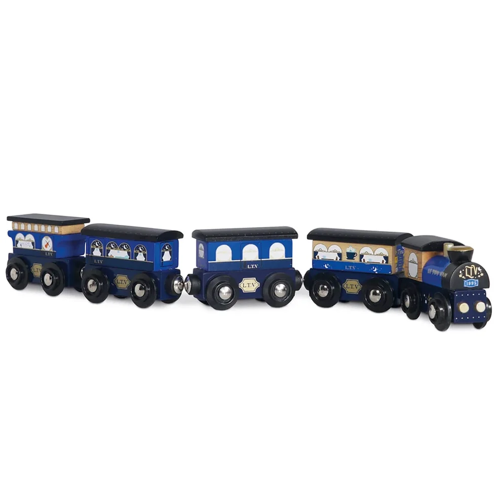 Le Toy Van Twilight Train - Blue Image 1