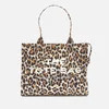 Marc Jacobs Women's Leopard Traveler Tote Bag - Natural Multi - Image 1