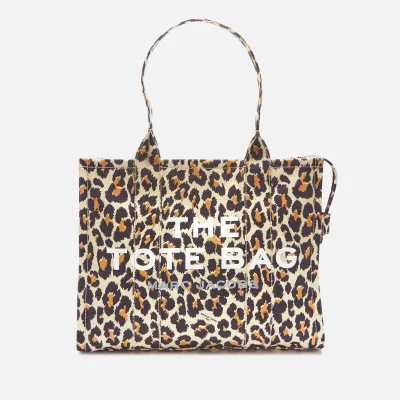 Marc Jacobs Women's Leopard Traveler Tote Bag - Natural Multi