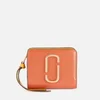Marc Jacobs Women's Mini Compact Wallet - Saddle Brown Multi - Image 1