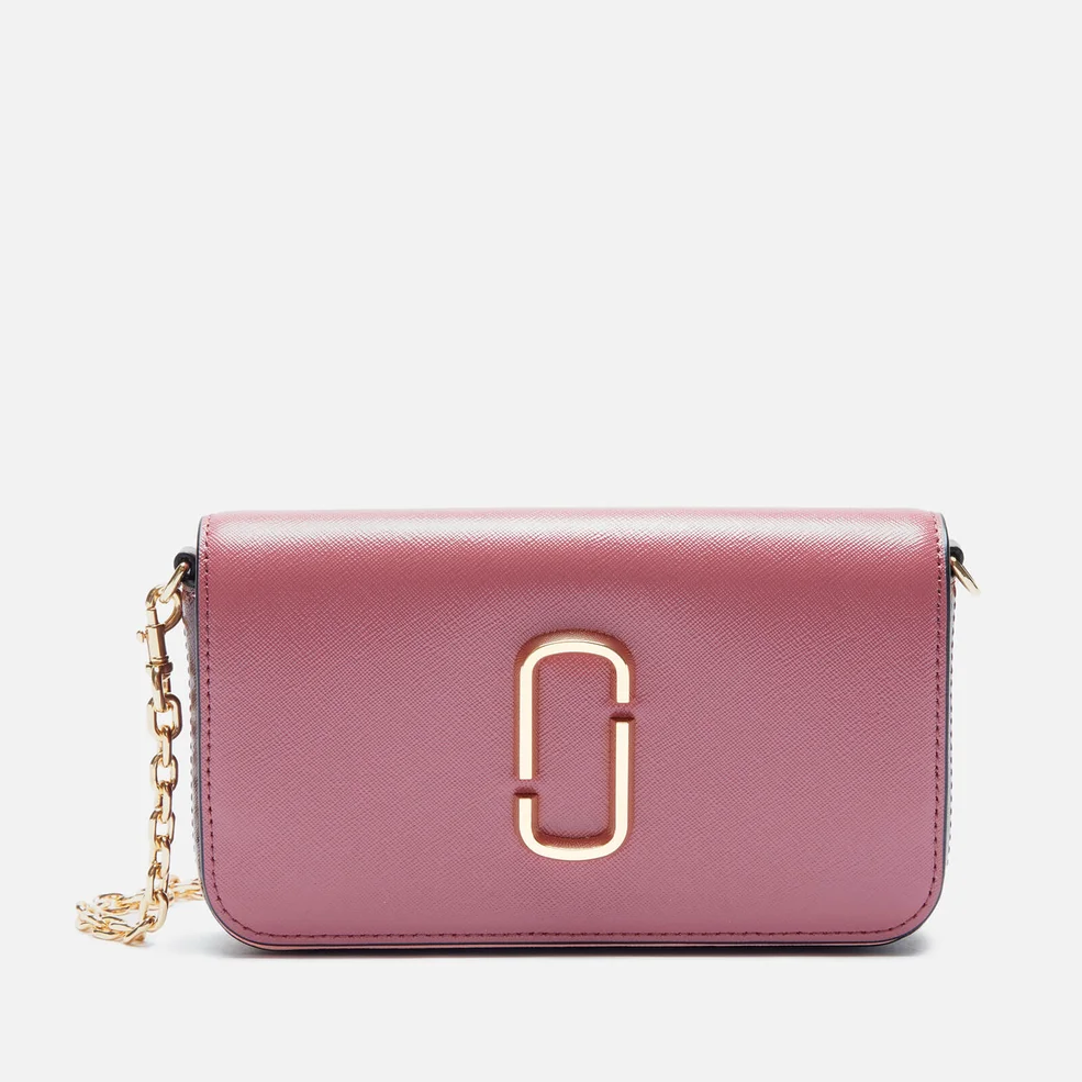 Marc Jacobs Women's Crossbody with Chain - Dusty Ruby Multi Image 1