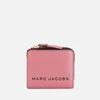 Marc Jacobs Women's Mini Compact Zip Wallet - Dusty Ruby - Image 1