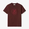 KENZO Women's Velvet Tigerhead Embroidered Loose T-Shirt - Red - Image 1