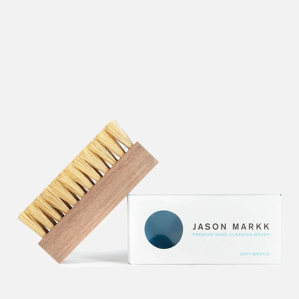 Jason Markk Premium Shoe Cleaning Brush - Brown Image 1