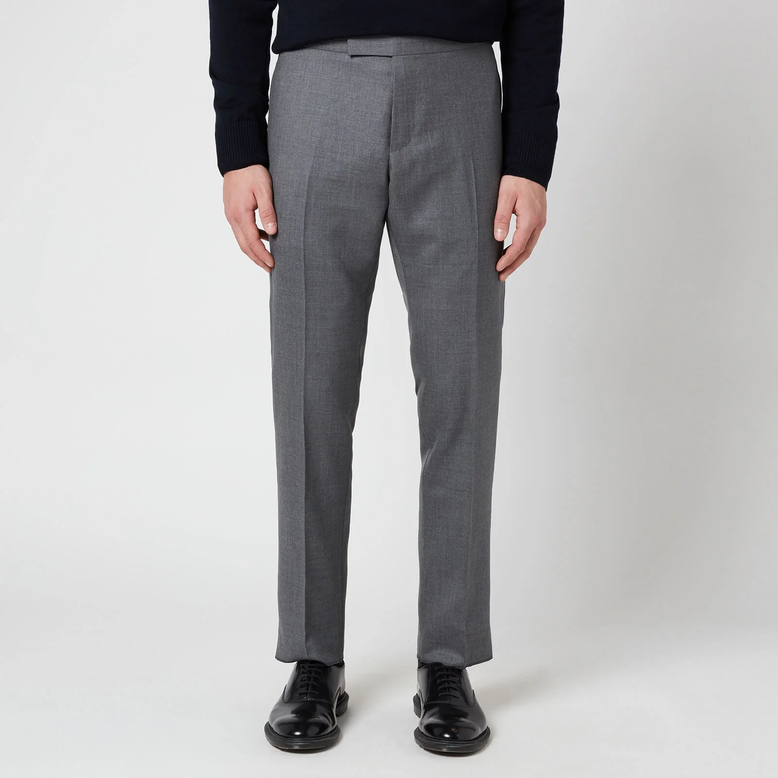 Thom Browne Men's Classic Twill Super 120 Trousers - Medium Grey Image 1