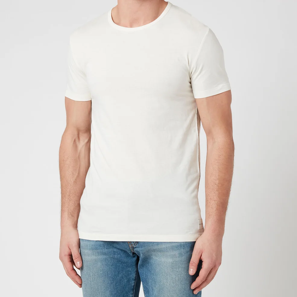 PS Paul Smith Men's Cotton Crew Neck T-Shirt - Off White Image 1