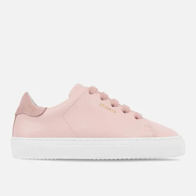 Axel Arigato Kids' Clean 90 Leather Cupsole Trainers - Dusty Pink