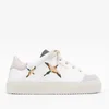 Axel Arigato Kids' Clean 90 Bird Leather Cupsole Trainers - White/Cremino - Image 1
