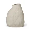 Ferm Living Vulca Vase - Medium - Off-white Stone - Image 1