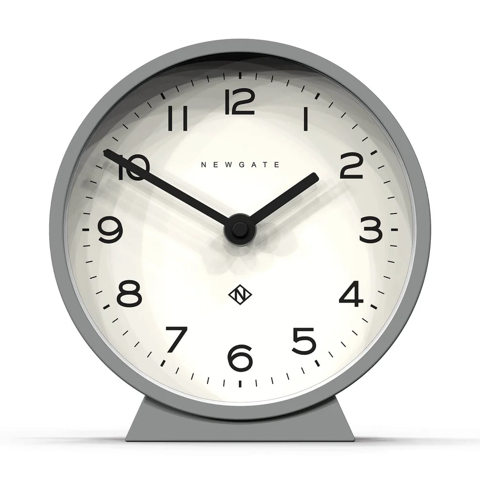 Newgate M Mantel Echo Clock - Grey Image 1