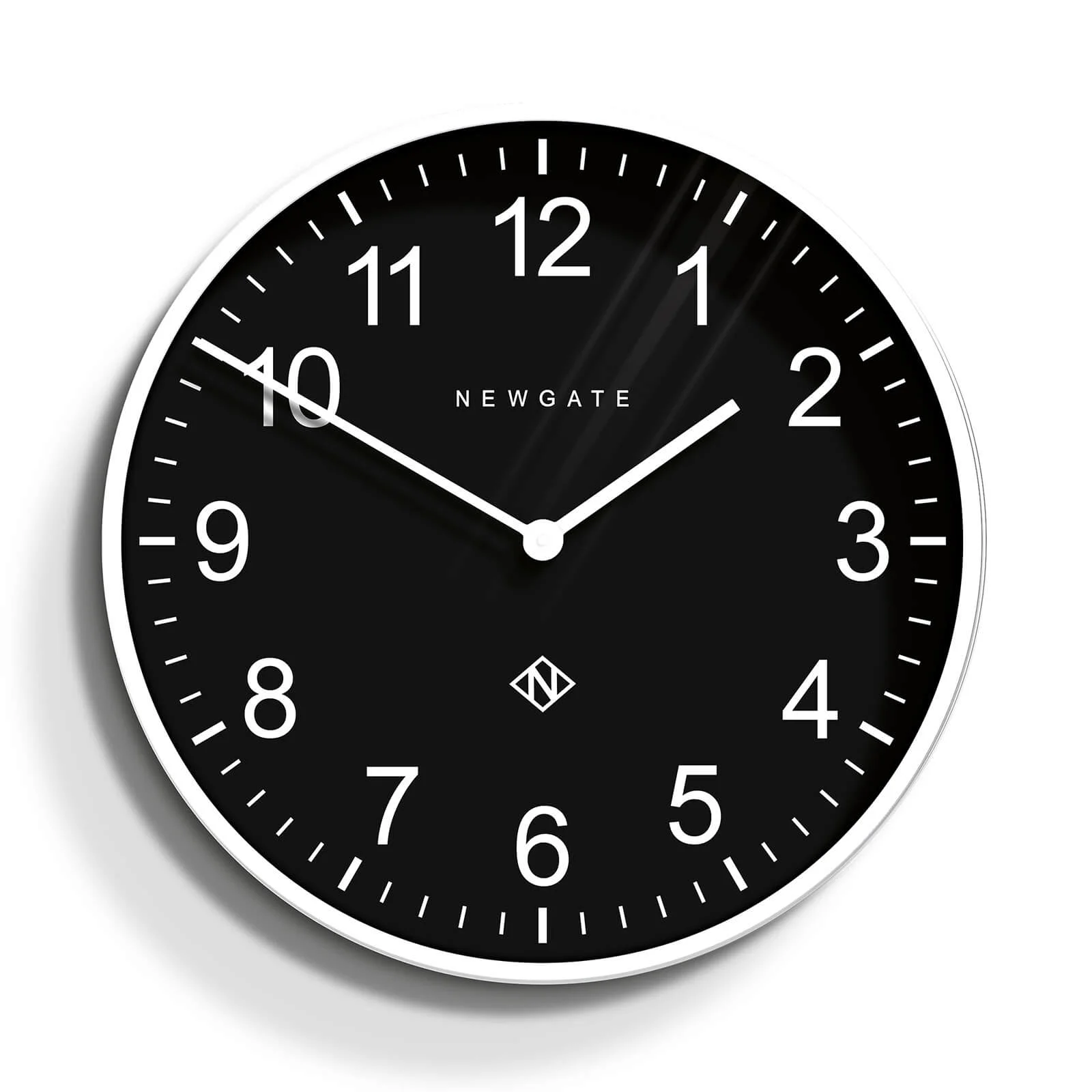 Newgate Professor Clock - White Image 1
