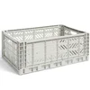 HAY Colour Crate Light Grey - L - Image 1