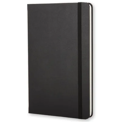 Moleskine Classic Ruled Hardcover Large Notebook - Black