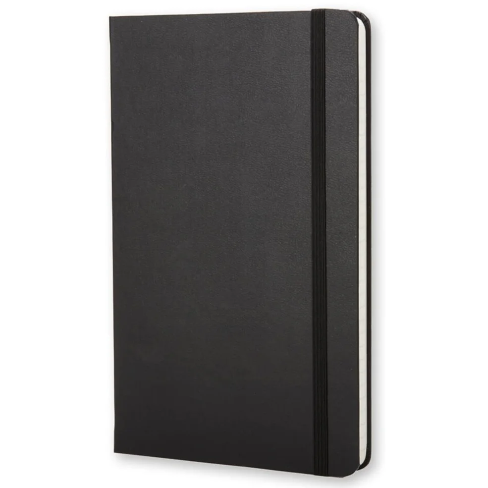 Moleskine Classic Ruled Hardcover Large Notebook - Black Image 1