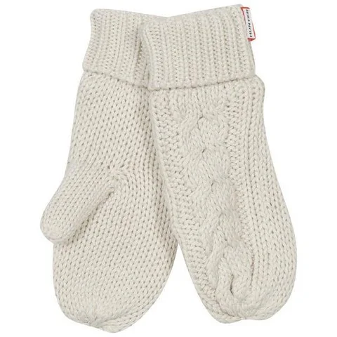 Hunter Women's Cable Mittens Image 1